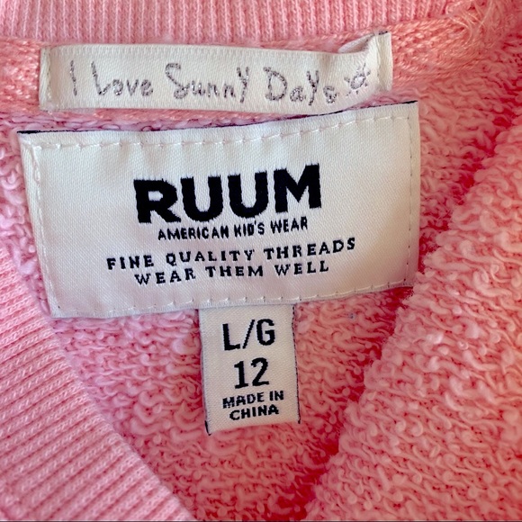 8/$20 Heart Elbow Patch Sweatshirt Size Large - Picture 4 of 7